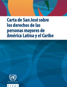 Esquema de los derechos de las personas mayores según la Carta de San José
