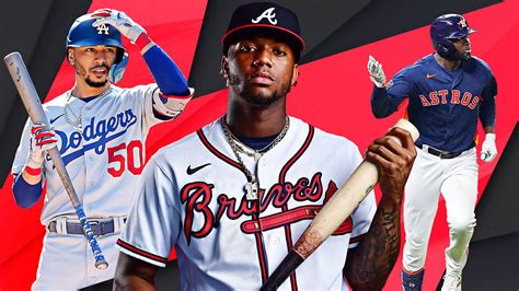 Ilustración de jugadores de béisbol de la MLB