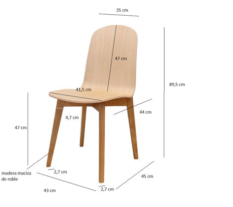 Infografía comparativa mostrando el radio de giro y las medidas estándar de una silla de interior frente a una de exterior.