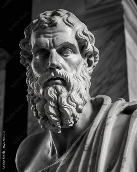 Retrato o busto del filósofo Epicteto