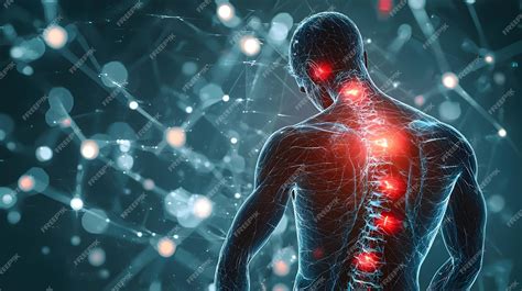 Diagrama anatómico que ilustra las diferentes áreas del cuerpo afectadas por la neuropatía diabética.