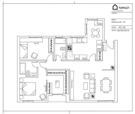 plano de distribución de la Casa del Adulto Mayor