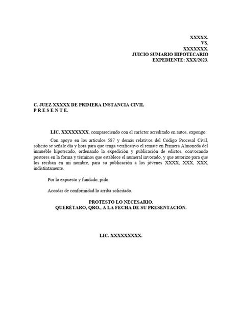 Esquema paso a paso de la solicitud de remate en la AFP.