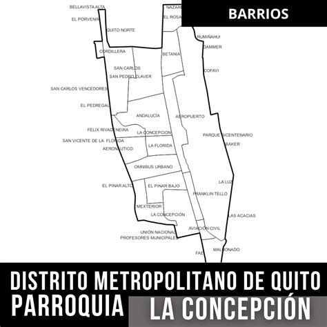 Mapa de ubicación del centro geriátrico en el sector La Concepción, Quito Norte, diagonal al parque Sixto María Durán.