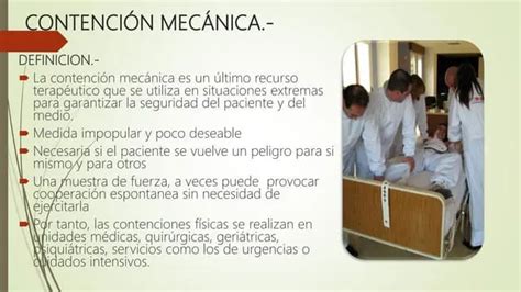 Infografía: Tipos de contención mecánica y sus aplicaciones