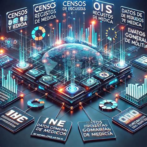 Esquema de las principales fuentes de datos estadísticos para análisis comunal