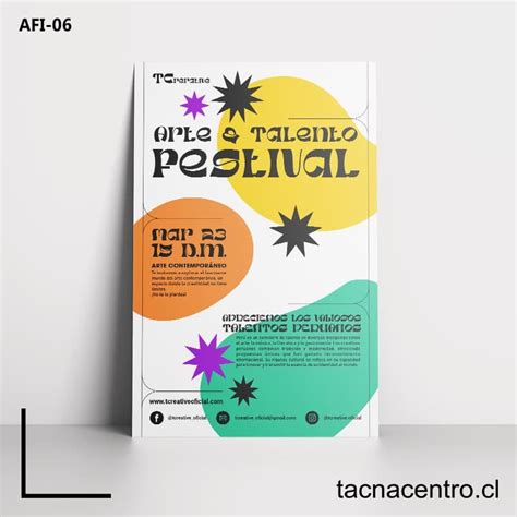 Diseño de afiche para taller de personas mayores, mostrando tipografía grande y colores contrastantes