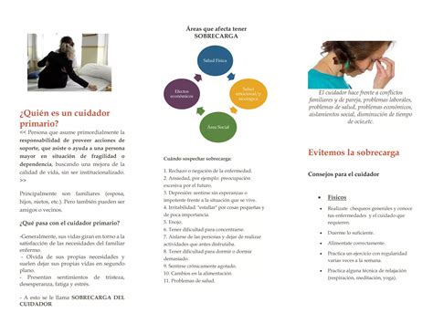 Infografía sobre la carga del cuidador en diferentes países