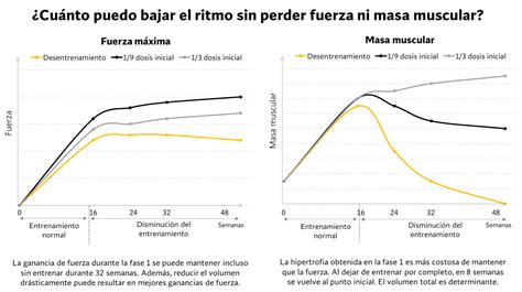 Gráfico que muestra la pérdida de masa muscular con la edad (sarcopenia)