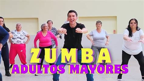 Clase de zumba para adultos mayores en Chillán