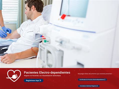 Infografía sobre los pasos para inscribirse en el registro de pacientes electrodependientes ante la Superintendencia de Electricidad y Combustibles.