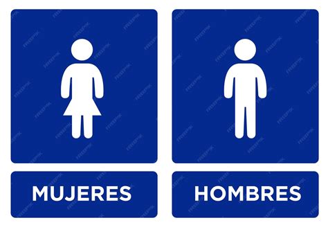 Variedad de letreros para baños, incluyendo opciones con pictogramas universales, indicadores de género y señalización en Braille.