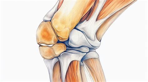 Esquema de las articulaciones de la rodilla con y sin artritis.