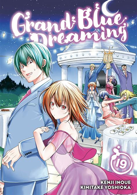 Portada del manga Grand Blue con los personajes principales