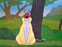 Ralph el Lobo y Sam el Perro Pastor en una escena cómica de Looney Tunes