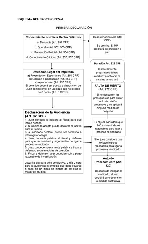 Esquema del flujo procesal en la audiencia de juicio: presentación de pruebas, observaciones y dictación de sentencia.