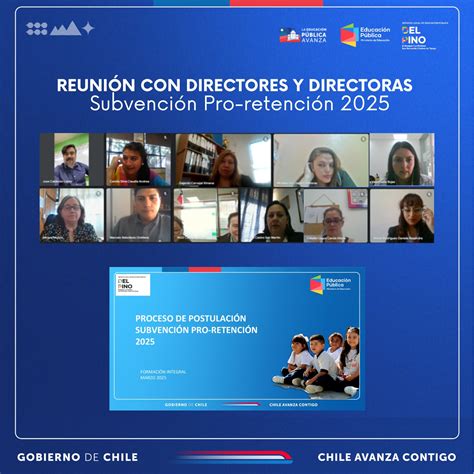 Infografía sobre el proceso de postulación a la Subvención Pro-retención 2026