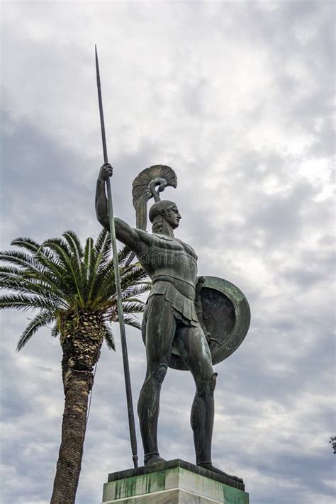 Estatua de Aquiles en el Palacio Achilleion