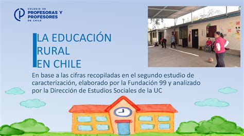 Foto temática de una escuela rural en Chile