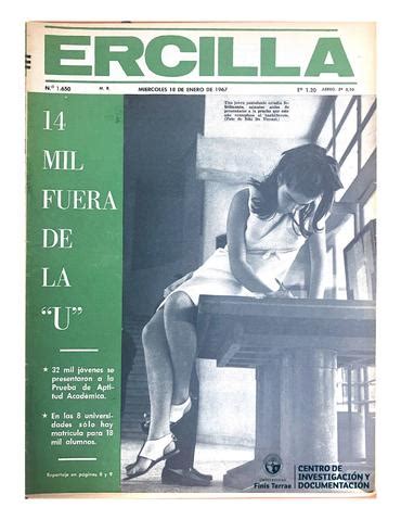 Portada revista Ercilla con artículo de José Piñera