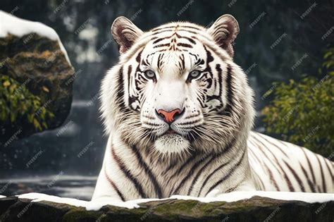 Foto de tigres en un santuario de vida silvestre
