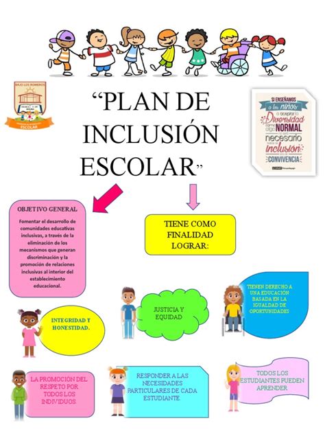 Ejemplo de un diario mural con términos inclusivos y consejos de comunicación.
