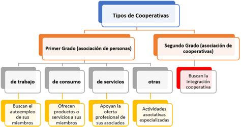Esquema de las ventajas y el funcionamiento de una cooperativa inclusiva
