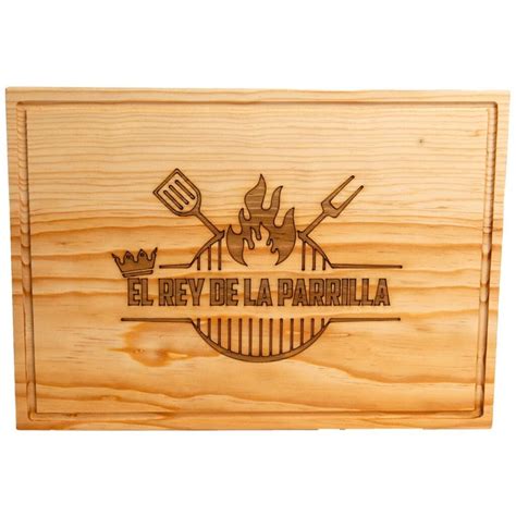 Tabla de madera grabada con la frase 