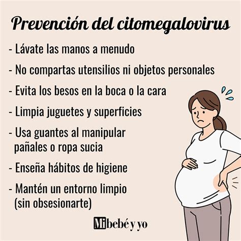Infografía sobre la prevención del citomegalovirus