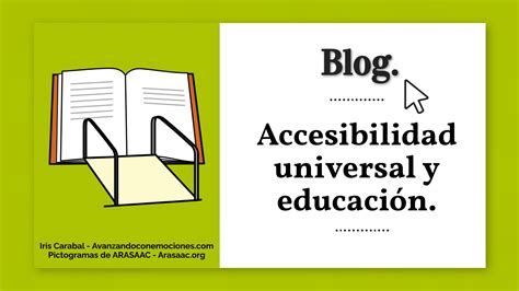 Esquema de las bases de la accesibilidad universal en la educación