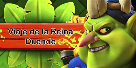 Arte promocional del Viaje de la Reina Duende en Clash Royale