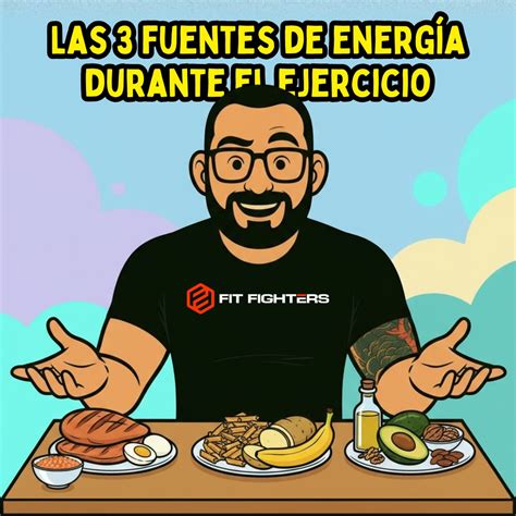 Infografía: Fuentes de energía durante el ejercicio (carbohidratos vs. grasas)