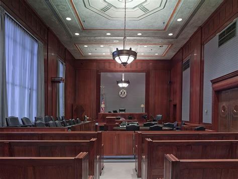 Foto temática de un tribunal o juzgado