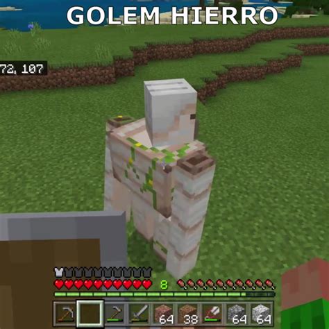 Esquema de construcción del Golem de Hierro en forma de T