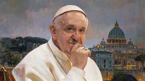 Retrato oficial del Papa Francisco