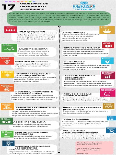 infografía sobre los objetivos del programa 