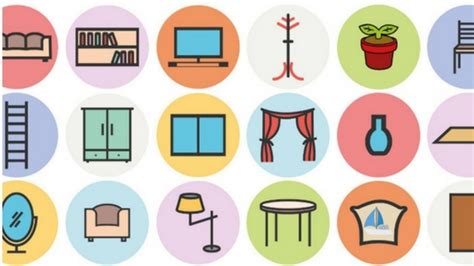 Composición de objetos cotidianos: pan, fruta, piedra