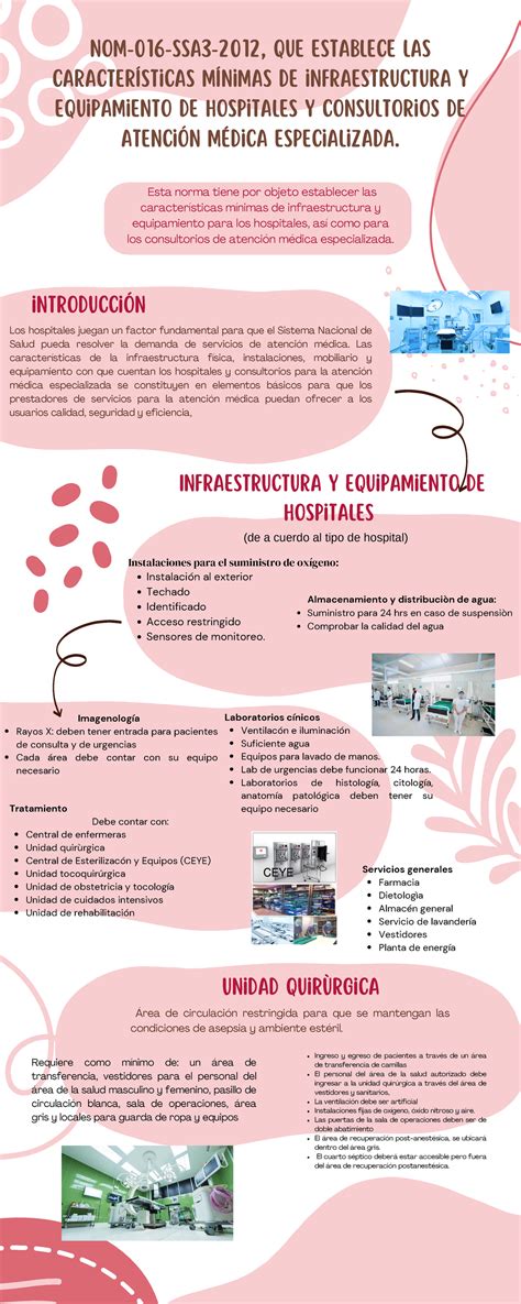 infografía sobre requisitos de infraestructura para ELEAM