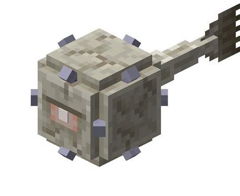 Guardián Anciano de Minecraft en un Monumento Oceánico
