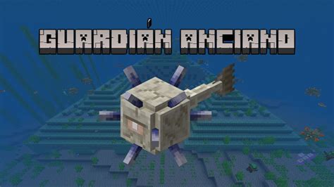 Infografía: Efectos y ataques del Guardián Anciano en Minecraft