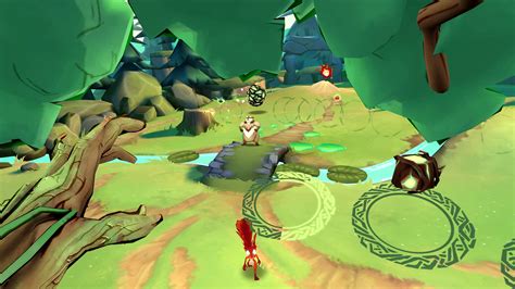 Esquema de conexión multijugador VR y móvil en Acron: Attack of the Squirrels!